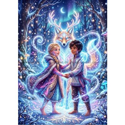 Bild av Norrskenets magi, 300 bitar
