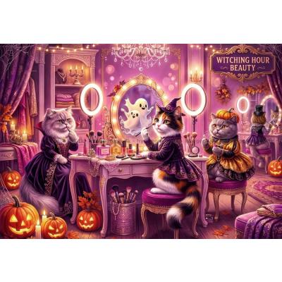 Bild av Halloween: Katternas förvandling, 1000 bitar
