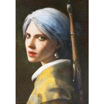 Bild av The Witcher: Ciri & Vermeer, 1000 bitar