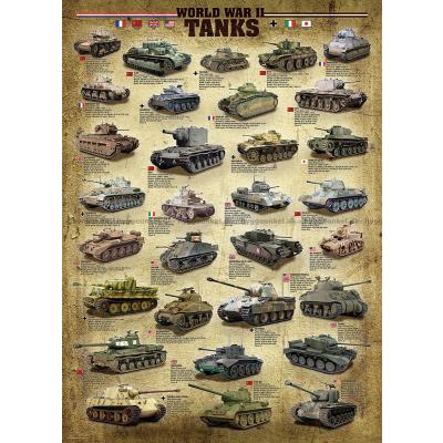 Bild av Andra världskriget: Tanks, 1000 bitar
