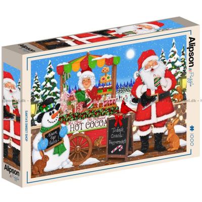 Bild av Julmarknadens söta frestelser, 1000 bitar