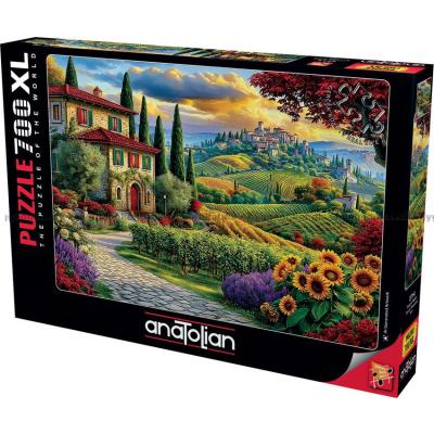 Vingårdar i Toscana, 700 bitar