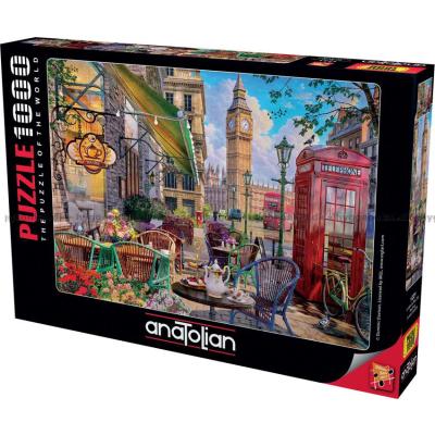 Bild av Davison: Te vid Big Ben, 1000 bitar