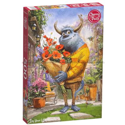 Bild av Monstrets blomsterhälsning, 500 bitar