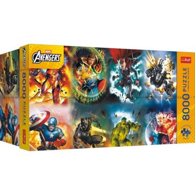 Bild av Marvel: Avengers, 8000 bitar