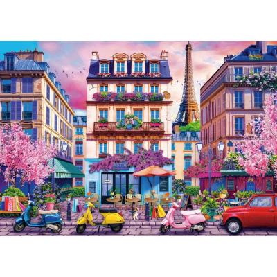 Bild av Paris på våren, 4000 bitar