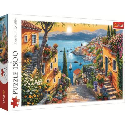 Bild av Blomstrande havsutsikt, 1500 bitar