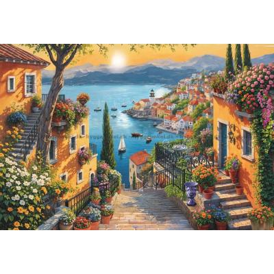Bild av Blomstrande havsutsikt, 1500 bitar