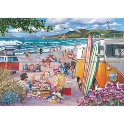 Bild av Stapleton: Vågskvalp och strandmys, 1000 bitar