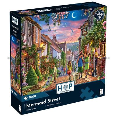 Bild av Crisp: Mermaid Street, 1000 bitar