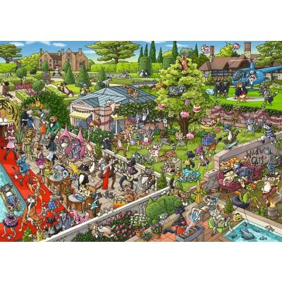 Bild av Tanck: Katterna har fest, 1000 bitar