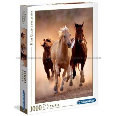 Galopperande hästar, 1000 bitar
