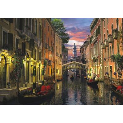 Davison: Venedig vid skymning, 3000 bitar
