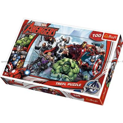 Marvel: Avengers - Till attack!, 100 bitar