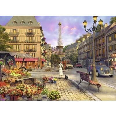 Bild av Davison: Promenad i Paris, 500 bitar