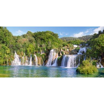 Bild av Krka vattenfall, Kroatien - Panorama, 4000 bitar
