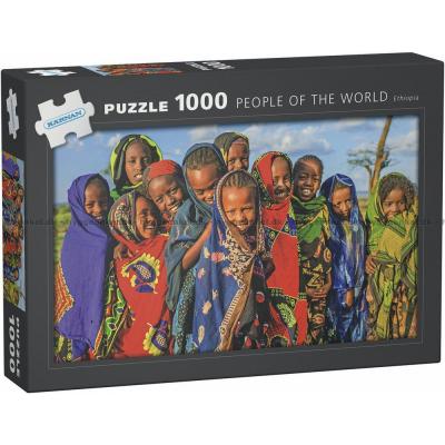 Världens folk, Etiopien, 1000 bitar
