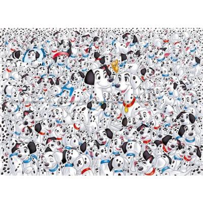 Disney: 101 dalmatiner - Överallt, 1000 bitar