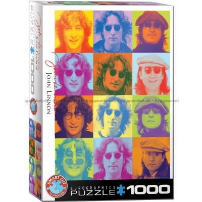 John Lennon: Färgporträtt, 1000 bitar