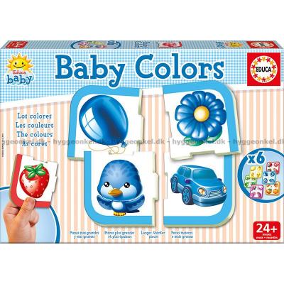 Baby: Färger, 4 bitar