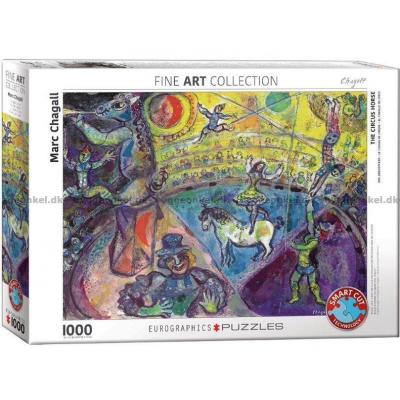 Chagall: Cirkushästen, 1000 bitar