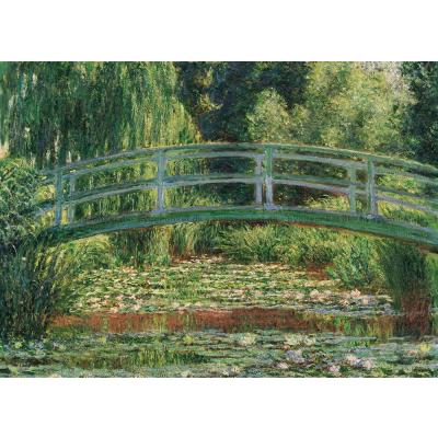 Bild av Monet: Den japanska gångbron, 1000 bitar