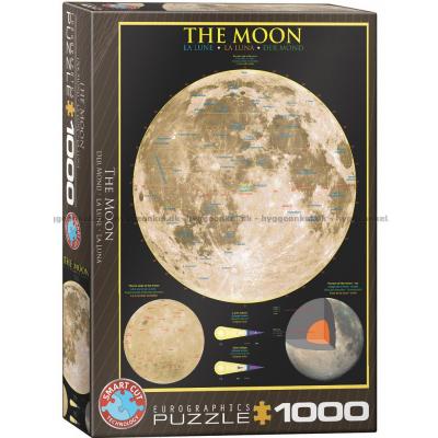 Månen, 1000 bitar
