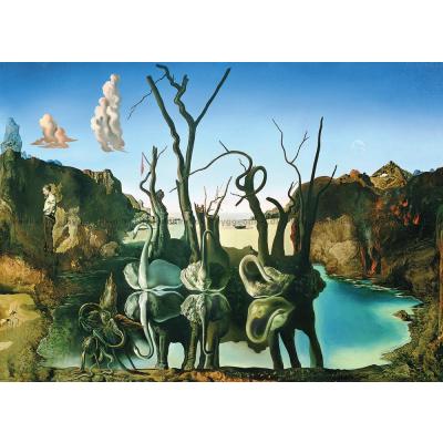 Bild av Dali: Swans Reflecting Elephants, 1000 bitar