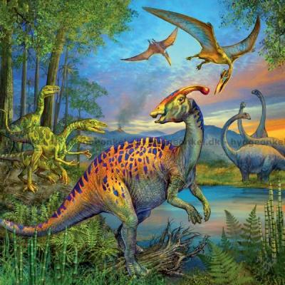 Bild av Dinosaurier, 3x49 bitar