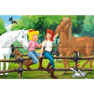 Bild av Bibi & Tina: Metallbox 2x100 2x150 bitar