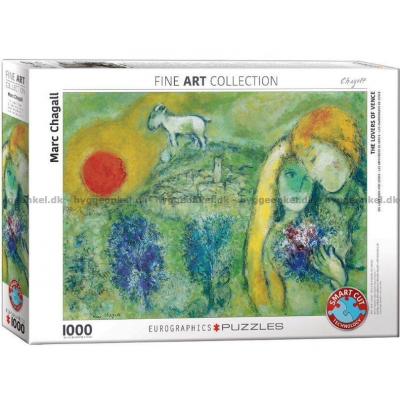 Chagall: The Lovers of Vence, 1000 bitar