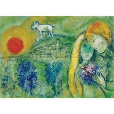 Bild av Chagall: The Lovers of Vence, 1000 bitar