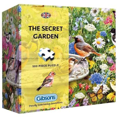 Giordano: Den hemliga trädgården, 500 bitar