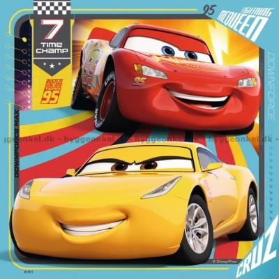 Bild av Disney: Bilar 3 - Klar för start, 3x49 bitar