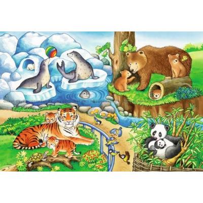 Bild av På zoo, 2x12 bitar