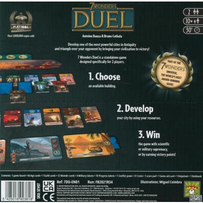 Bild av 7 Wonders: Duel - Engelska