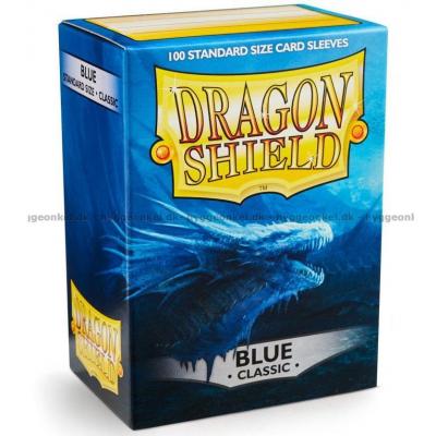 Sleeves: Dragon Shield - Blue - 100 st 63 x 88 mm