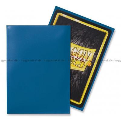 Bild av Sleeves: Dragon Shield - Blue - 100 st 63 x 88 mm