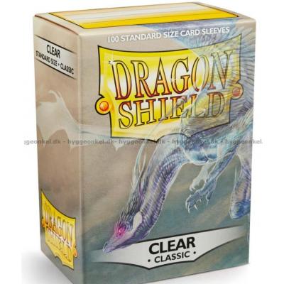 Sleeves: Dragon Shield - Clear - 100 st 63 x 88 mm