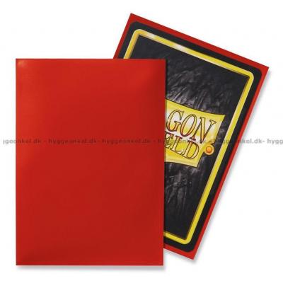Bild av Sleeves: Dragon Shield - Crimson - 100 st 63 x 88 mm