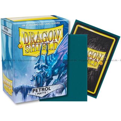 Bild av Sleeves: Dragon Shield - Petrol - 100 st 63 x 88 mm - matte