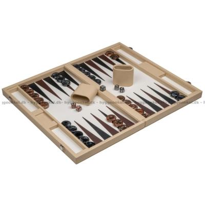 Bild av Backgammon: 46 cm - beige - från Philos