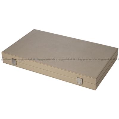 Bild av Backgammon: 46 cm - beige - från Philos