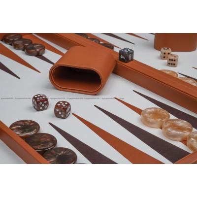 Bild av Backgammon: 47 cm - brun - från Philos