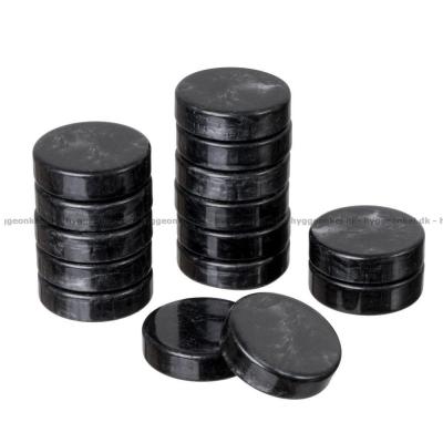 Bild av Backgammon: Extra bitar 34 mm (svart och vitt)