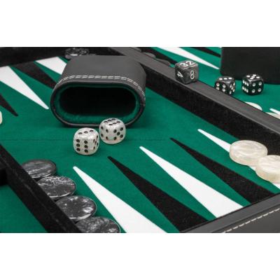 Bild av Backgammon: 38 cm - grön - från Philos