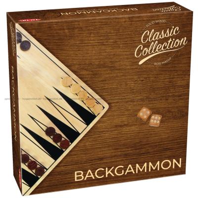 Bild av Backgammon: 26 cm - från Tactic sett ovanifrån
