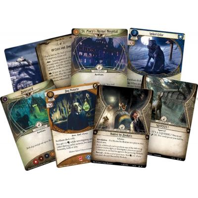 Bild av Barkham Horror - The Card Game: The Meddling of Meowlathotep