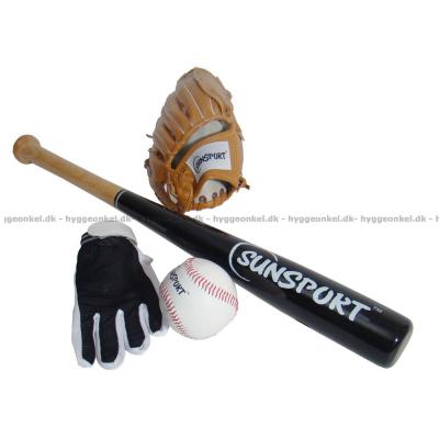 Bild av Baseball: Junior - Bat, handske och boll