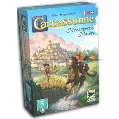 Carcassonne expansion  5: Messengers & Mayors
